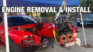 Removing and Reinstalling the Rx7 Engine
