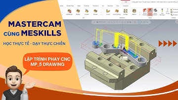 Lập trình Mastercam Phay CNC / MP_5 Drawing: Toolpaths Flowline