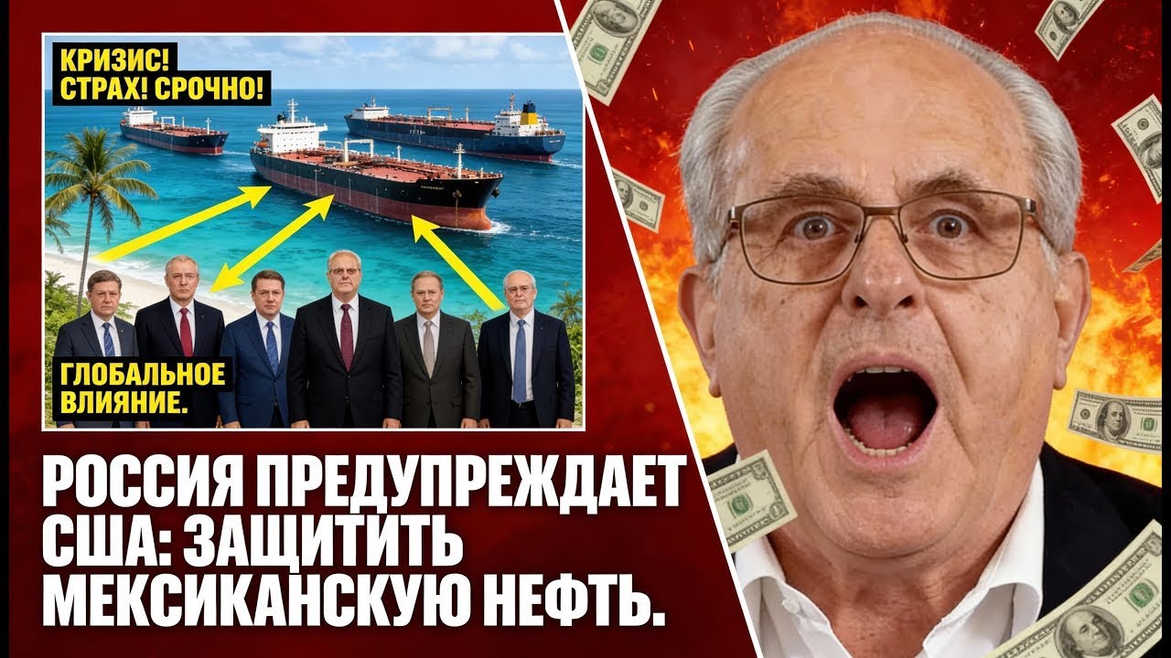 Путин забирает нефть Мексики: Трамп теряет $700 млн в неделю и доступ к ресурсам