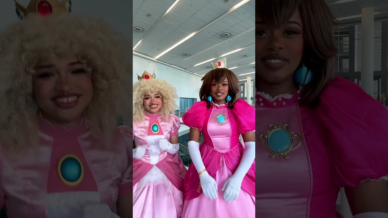 I'll dance anyway🙂‍↕️ @blackprincesspeach  #cosplay #princesspeach