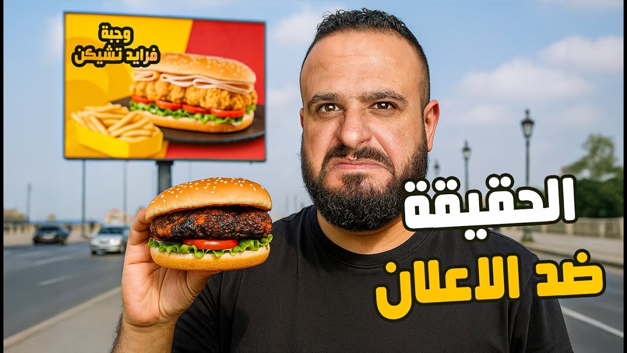 ⁣🆚 تحدي الحقيقة ضد الإعلان 😳🔥 هل الإعلانات بتكدب علينا؟ 🤔🍔