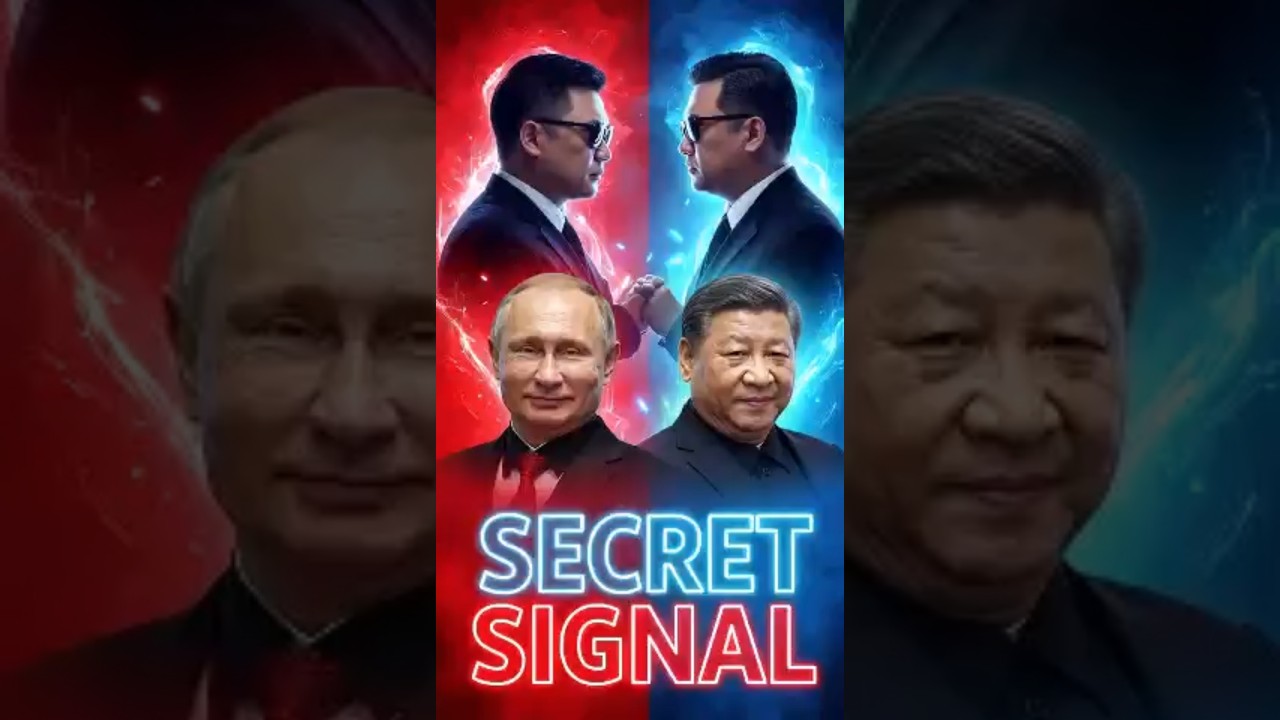 Putin & Xi’s Bodyguards Share a Secret Nod 