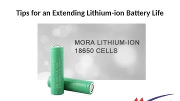 Tips for extending Lithium-Ion battery life | Li Ion Battery Manufacturers