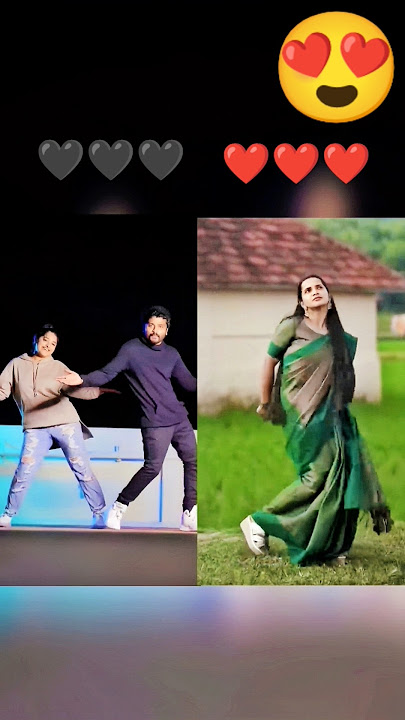 Kadhalikum Pennin Dance Malavika Krishnadas V/S Sidhus Shreya ll Trending Short