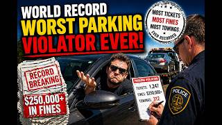 WORST ILLEGAL Parking Offenders in HISTORY! Record ticket numbers!