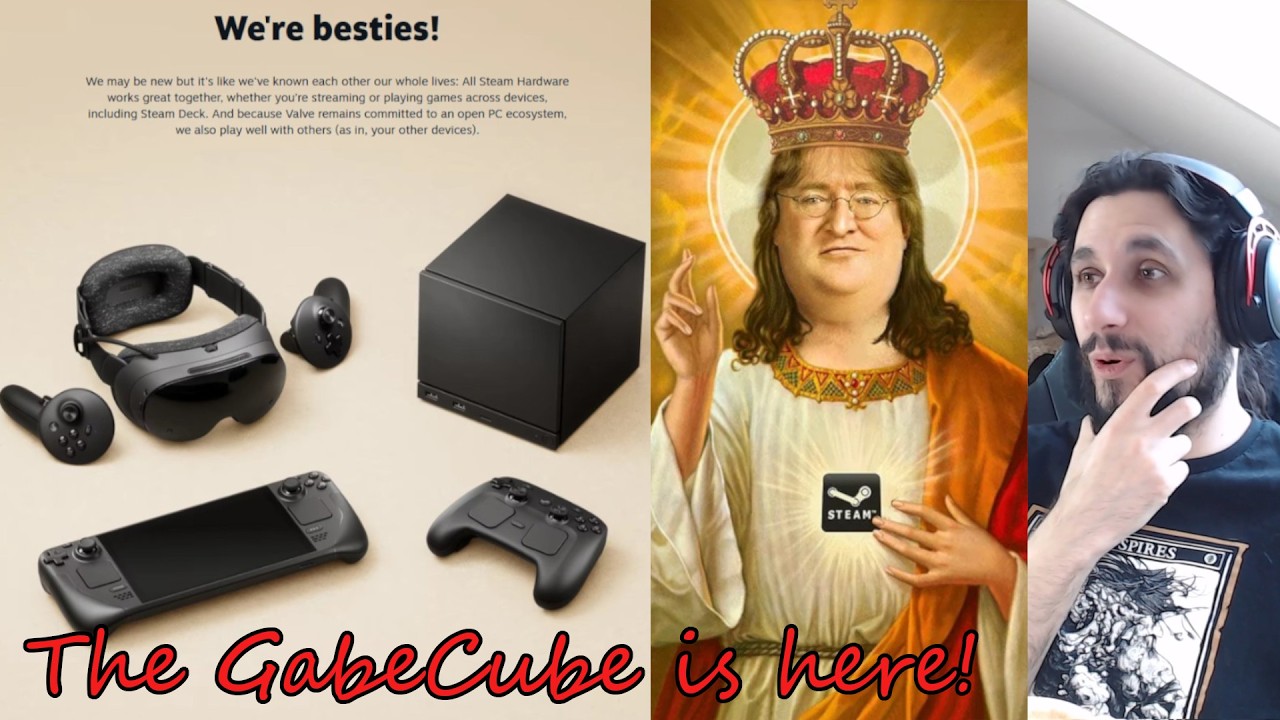 Valve DIT IT! The STEAM MACHINE IS HERE! And I love the Controller!