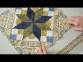 Framing a Quilt with Jinny Beyer Border Print Fabric