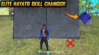 Elite Hayato Skill Changed 😖 | Active To Passive 😳!