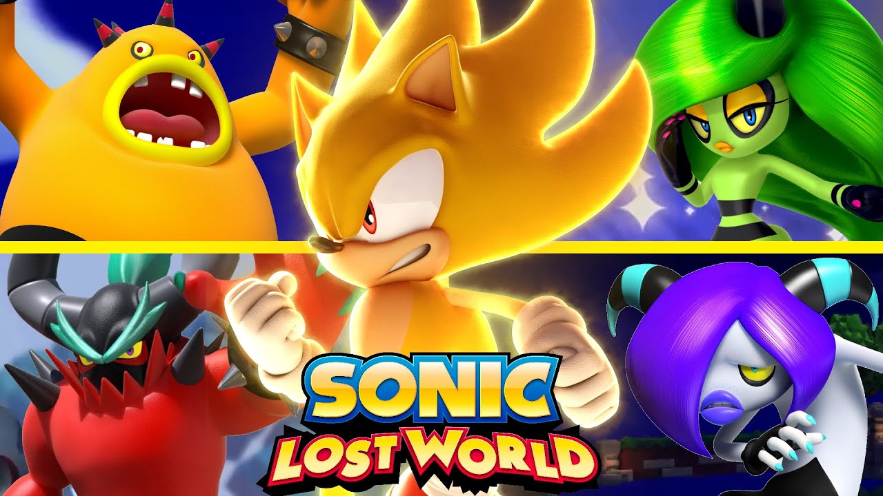 Sonic World - Lost World w/ Darkspine Sonic - Release 6 
