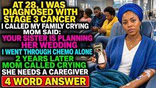 My Family Skipped My Chemo For My Sister's Wedding, Two Years Later Mom Needed Me