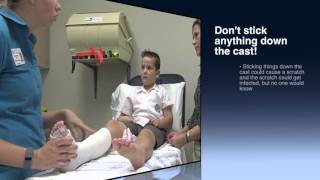 Plaster care - looking after your child's cast screenshot 4