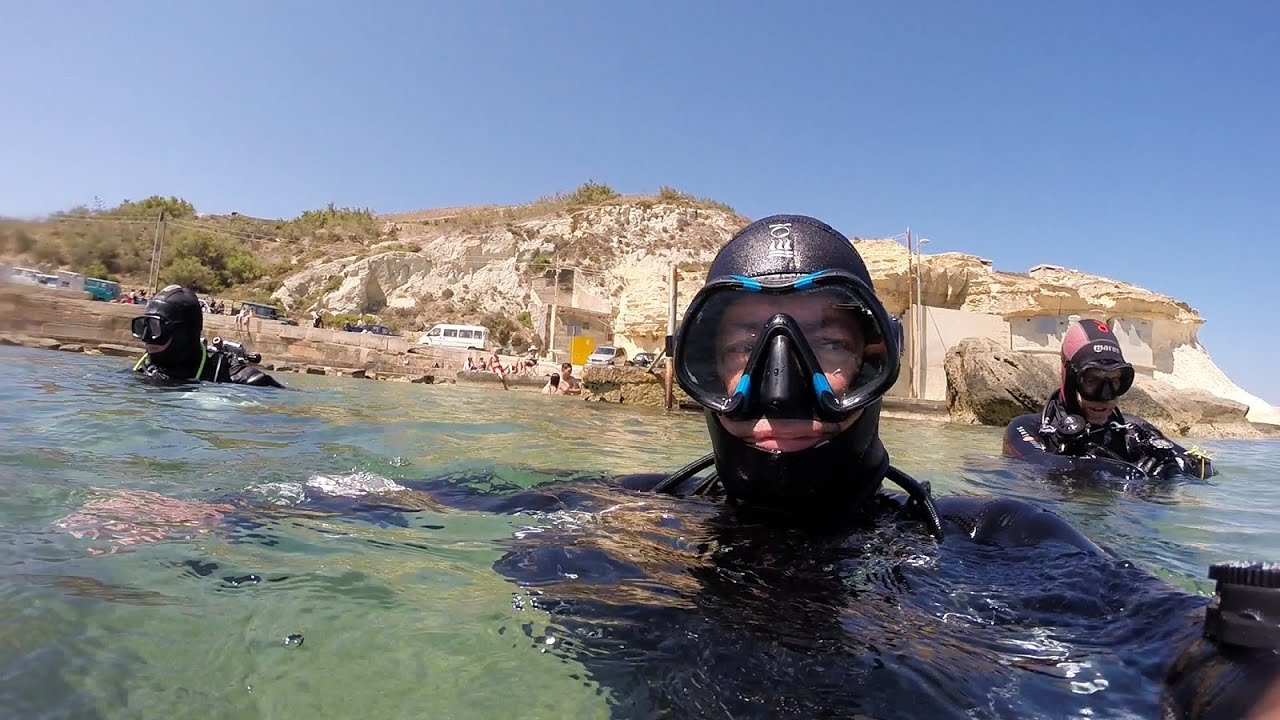 Triple Arch Dive Gozo, Malta YouTube
