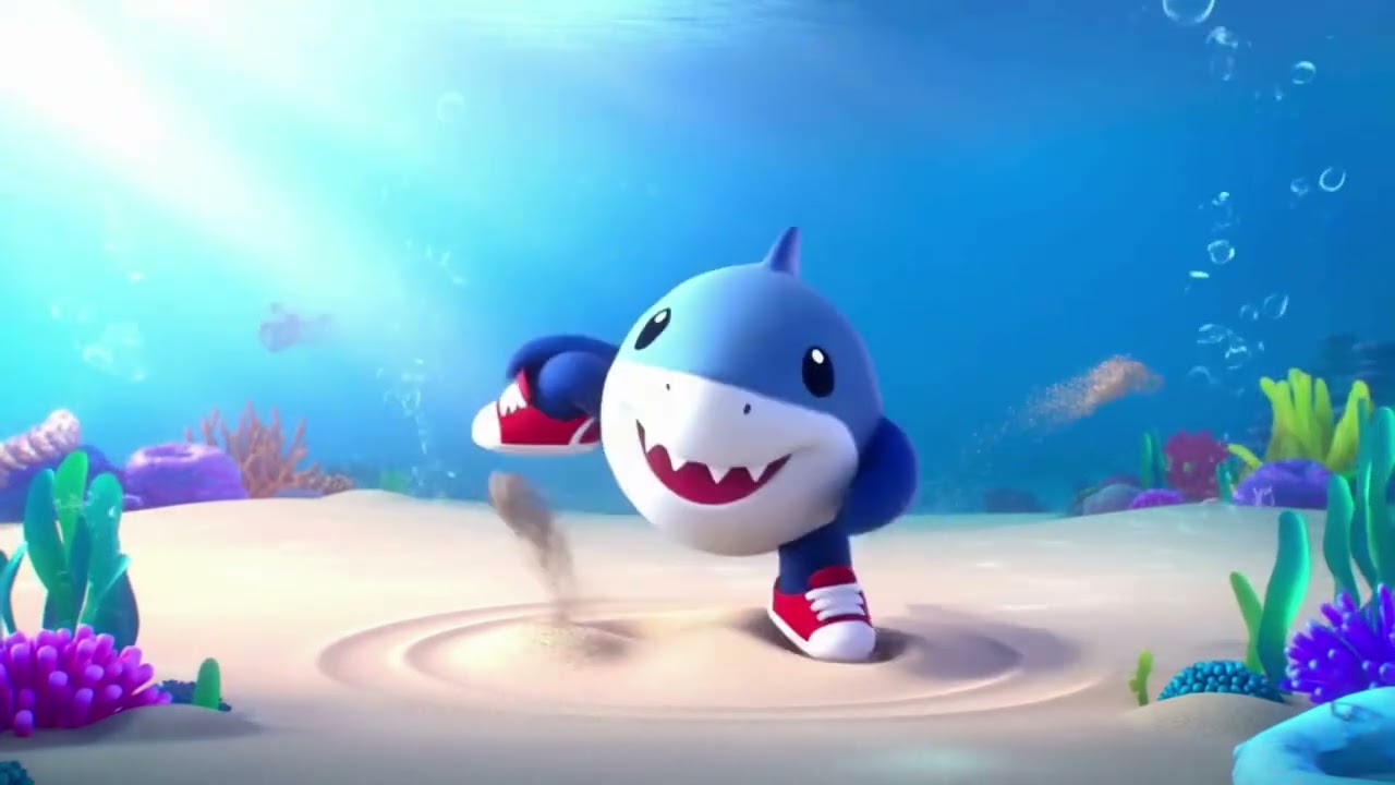 Friendly Shark Family Song || Fun, Learn & Action Kids Rhyme for Toddlers & Babies