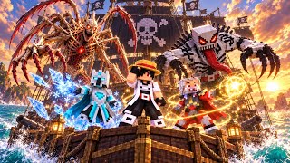 1000 YOUTUBER JADI BAJAK LAUT ONEPIECE DI MINECRAFT VS BAJAK LAUT VENOM DAJJAL!