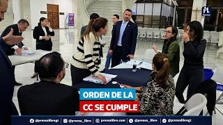 Presidencia entrega expedientes de candidatos a fiscal tras orden de la CC