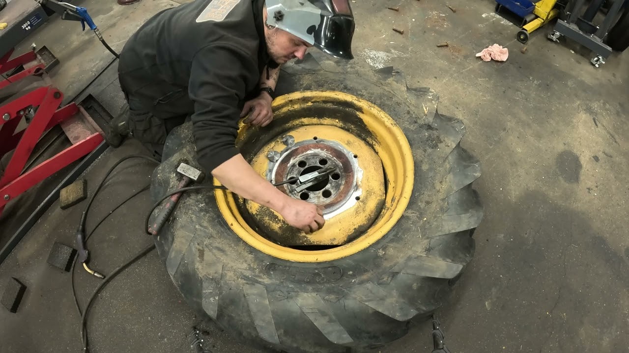 Fel bultmönster på fälgarna till min Volvo bm 320?