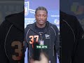 Carnell Tate On Potentially Teaming With Former Buckeye Garrett Wilson | 2026 NFL Combine