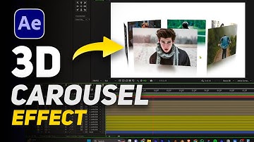 How to Create a 3D Carousel in After Effects 2025 | Hindi