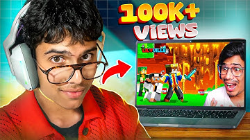 How I Make Minecraft Thumbnails for @GamerFleet  That Get 100K Views 😱
