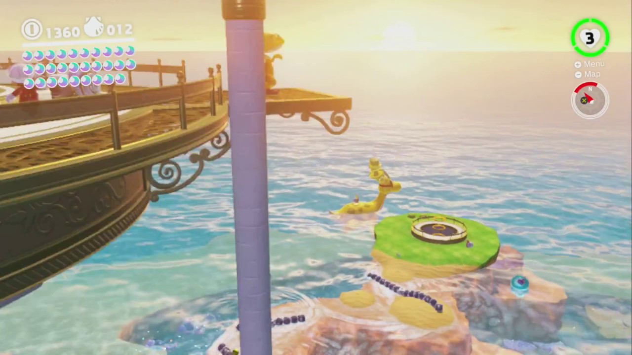 A Light Next to the Lighthouse ~ Seaside Kingdom ~ Super Mario Odyssey ...