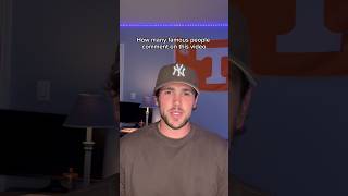 Seeing how many FAMOUS people comment on this video… 🤔👀