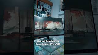ini dia penampakannya monitor jumbo LENOVO D32-40 31.5"