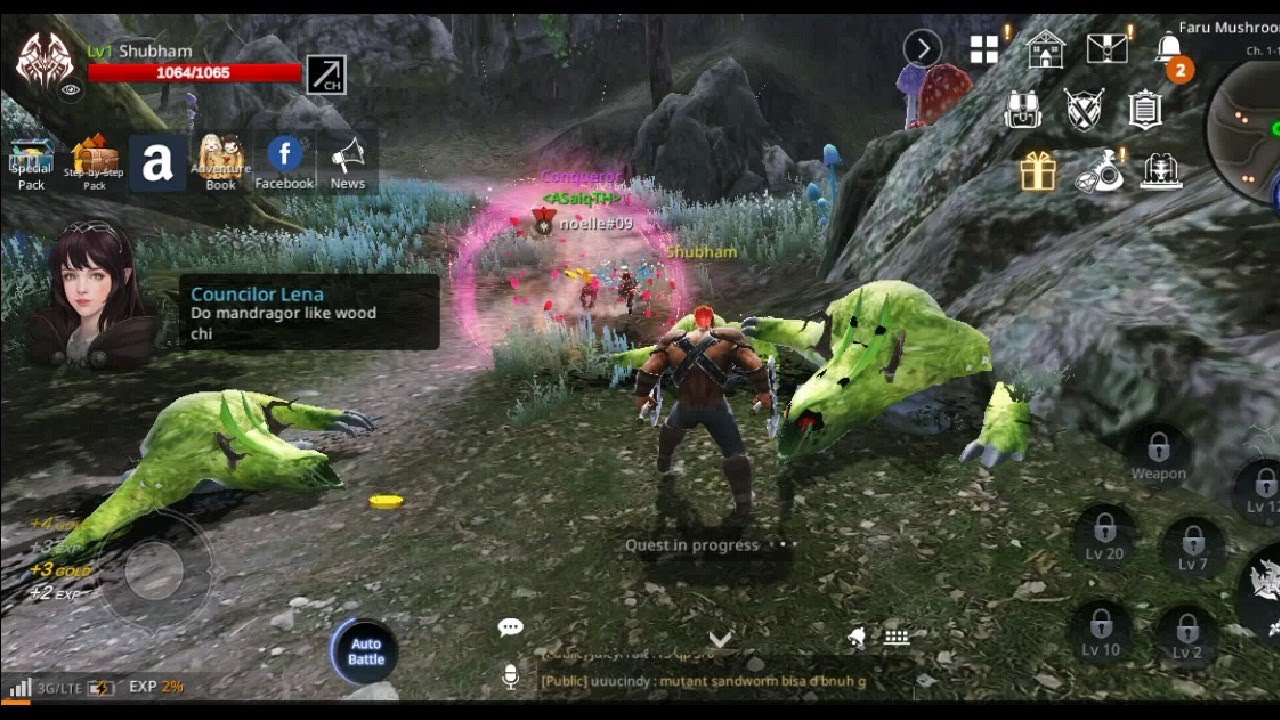 TITAN on Echo woods / AXE -- Alliance vs Empire gameplay /