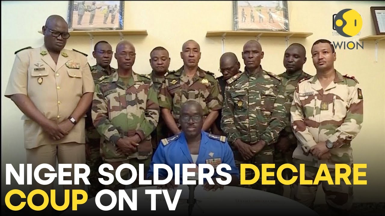 Niger Coup LIVE: Niger soldiers overthrow President Bazoum’s govt & declare Coup on national TV