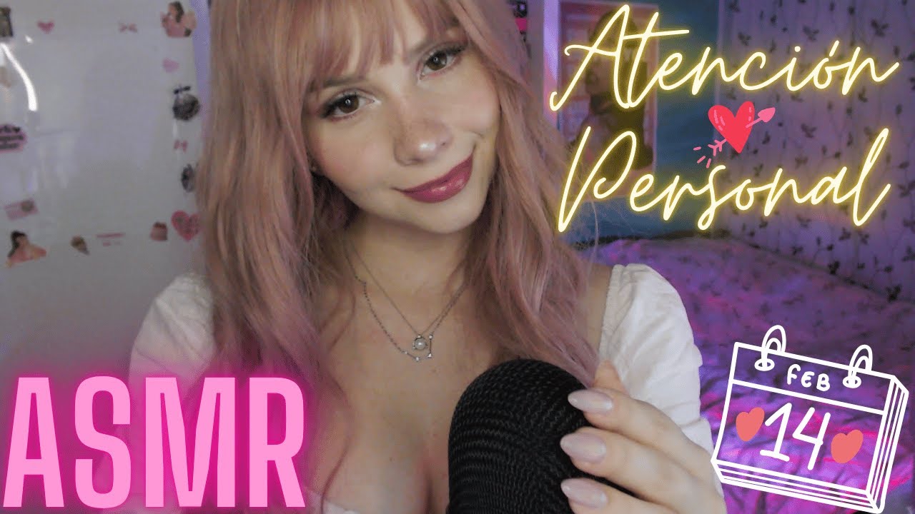 Atención Personal en San Valentín  ASMR💖💤| Blue Yeti