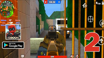 KUBOOM 3D: FPS Shooter  | Team Deathmatch | Walkthrough Gameplay part 2 (Android)