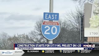 DOTD begins construction on I-20 in Lincoln Parish News