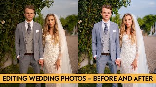 Wedding Photo Editing Breakdown: SOOC to Delivery (Real Examples)