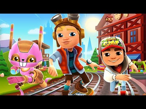 subway-surfers-zurich-android-gameplay-#2