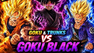 SUPER SAIYAN GOKU & TRUNKS VS GOKU BLACK! FINAL BATTLE 🔥 | DBZ BT3 screenshot 1