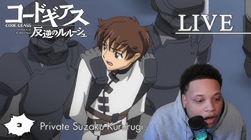 Free Suzaku!! The False Classmate | Code Geass Ep 3 REACTION