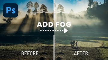 Create Dreamy Fog Photos in Photoshop with Just 2 Sliders - Realistic Foggy Effect Photography 📷