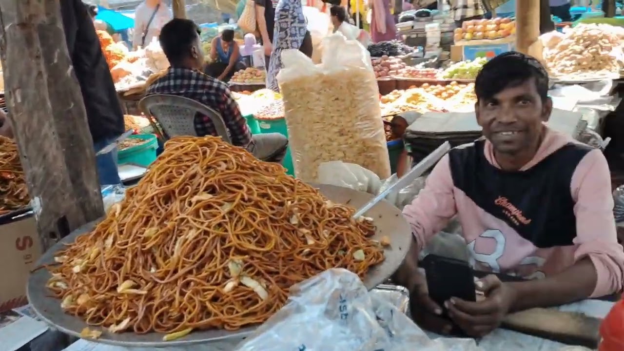 Went out for shopping at tuesday Bazar Dimapur 🍅🍑🫛