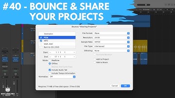 #40 - How to Bounce, Share Your Projects the Right Way (Newbie to Ninja - Beginner