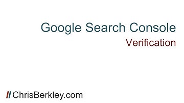 How to Verify Google Search Console (includes WordPress)