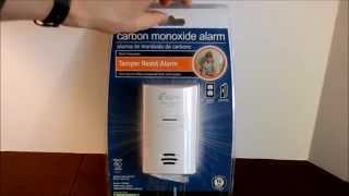 Kidde Carbon Monoxide CO Alarm Detector KNCOBDP2 Unboxing & Review