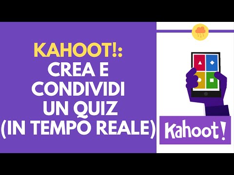 Video: Come faccio a fare un quiz su Kahoot?