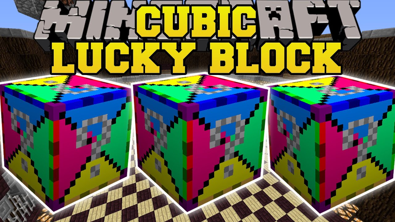 NIGHT LUCKY BLOCK (1.7.10 AND 1.8 Lucky Block Add-On) - Minecraft