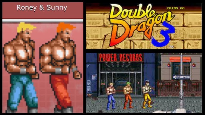 Double Dragon (Neo Geo/Arcade) - Abobo - PLAYTHROUGH 