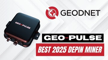 🚀 Geo-Pulse from Geodnet now on PRESALE! Possibly the best DePIN miner of 2025 for under €150 🌍