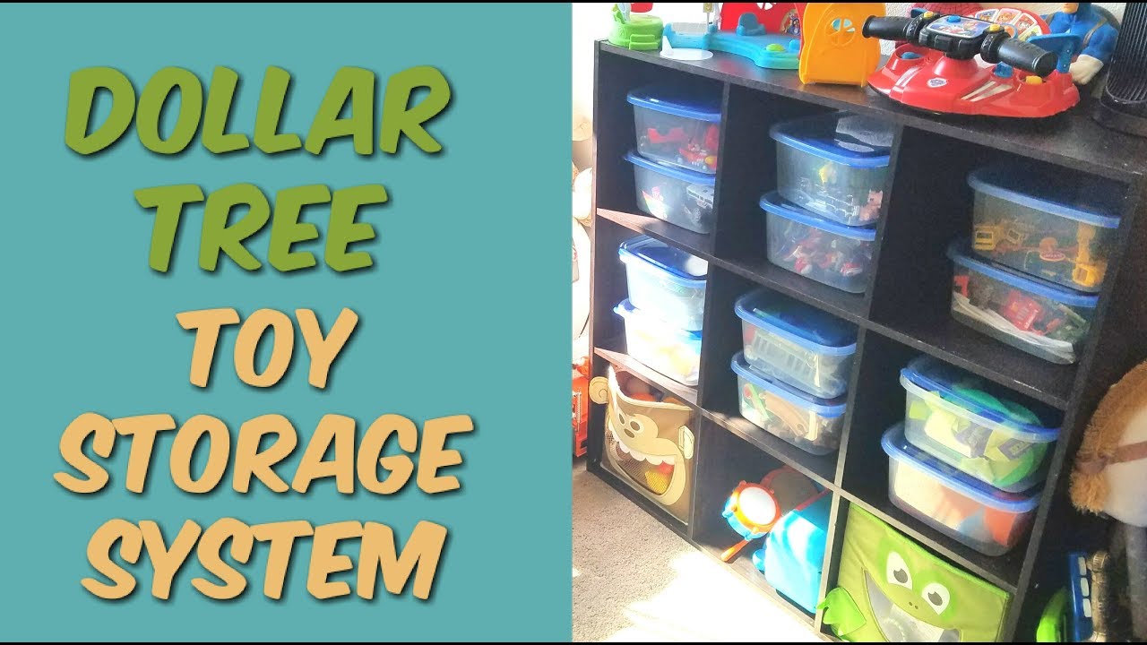 dollar tree toy storage ideas