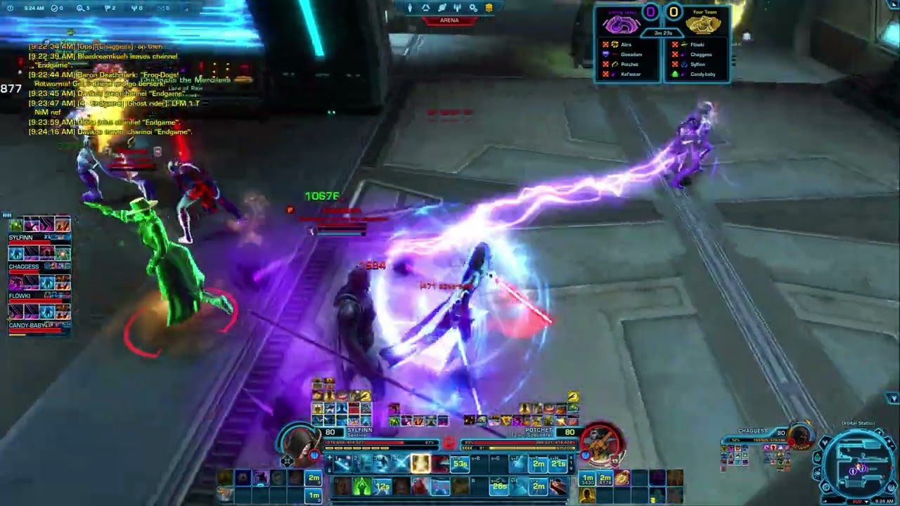 SWTOR Arena 05-01-24 Sentinel (surviving some serious focus)