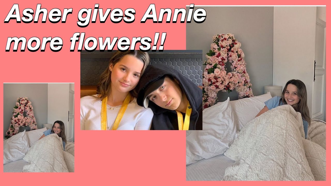Annie and the flowers