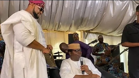 CHIEF EBENEZER OBEY'S SPECIAL PERFORMANCE FOR FORMER PRESIDENT,  OLUSEGUN OBASANJO'S 88TH BIRTHDAY