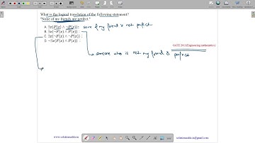 GATE 2013 | EM | PROPOSITIONAL LOGIC | SOLUTIONS ADDA | GATE TEST SERIES | EXPLAINED BY VIVEK