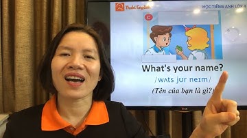 HỌC TIẾNG ANH LỚP 4 -  Unit 18. What